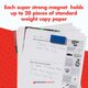 Hero Magnets™ Big Block Magnets, Set of 12 Alternate Image C