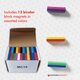 Hero Magnets™ Big Block Magnets, Set of 12 Alternate Image D