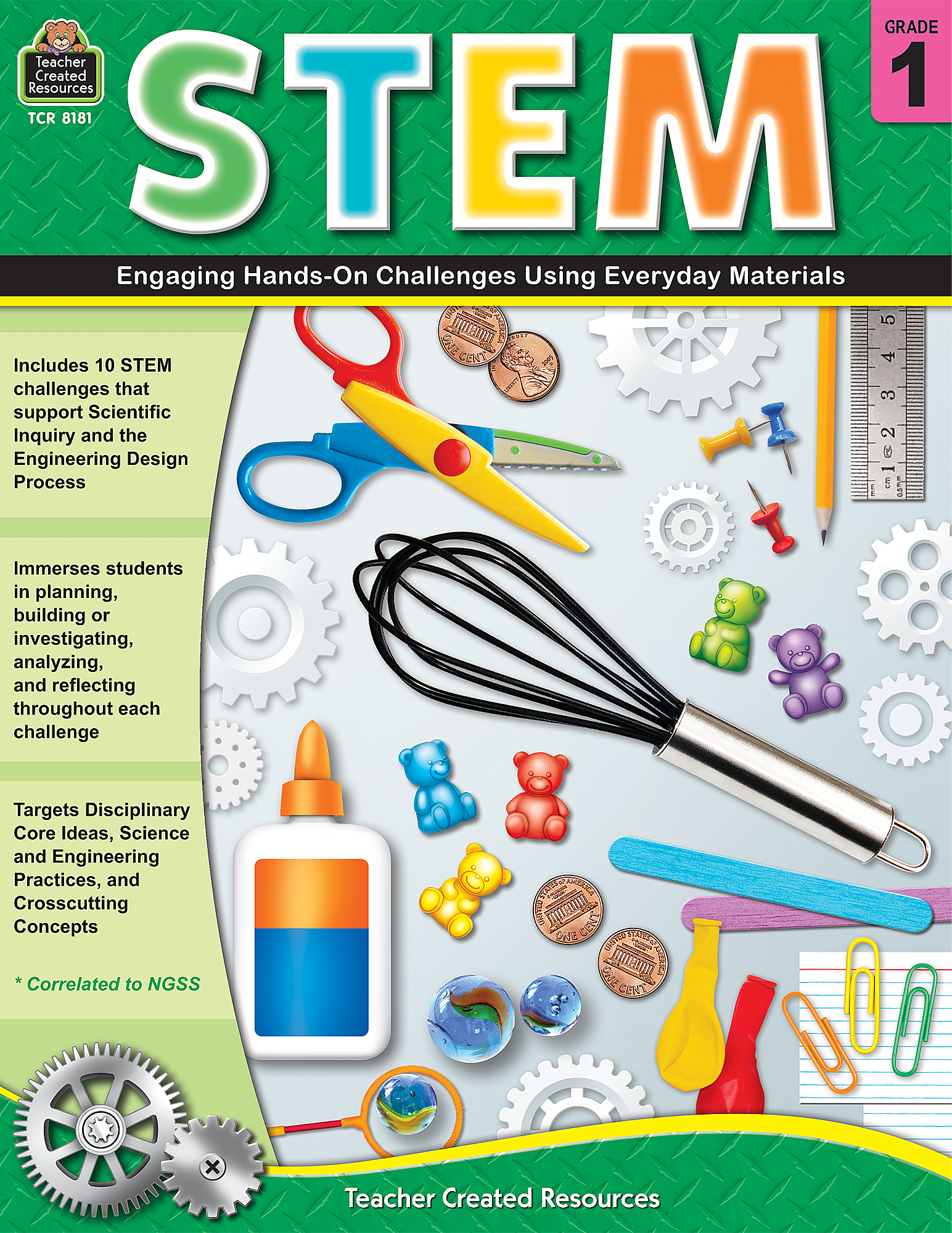 STEM: Engaging Hands-On Challenges Using Everyday Materials (Gr. 1)