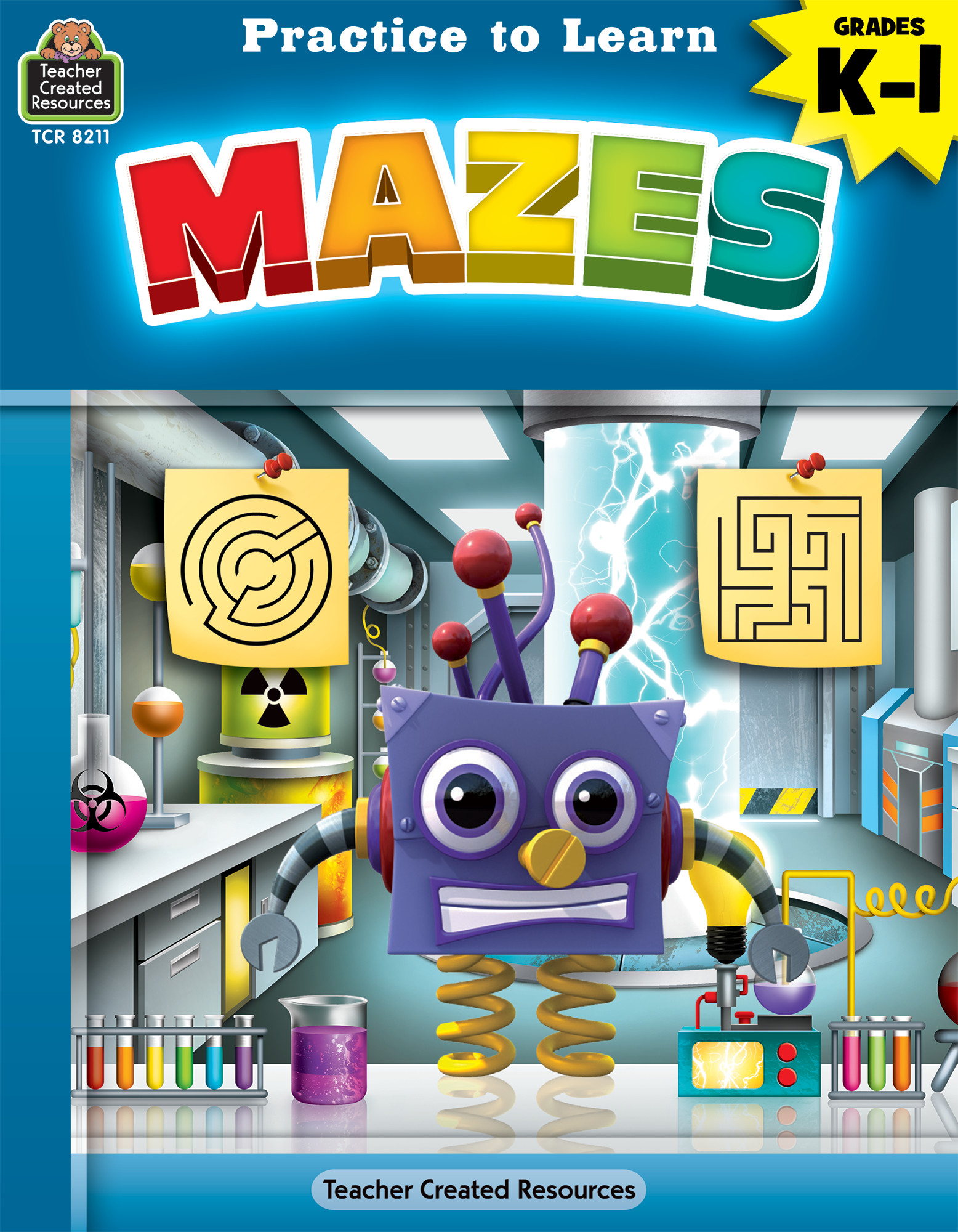 Practice to Learn: Mazes Grades K-1 - TCR8211 | Teacher Created Resources