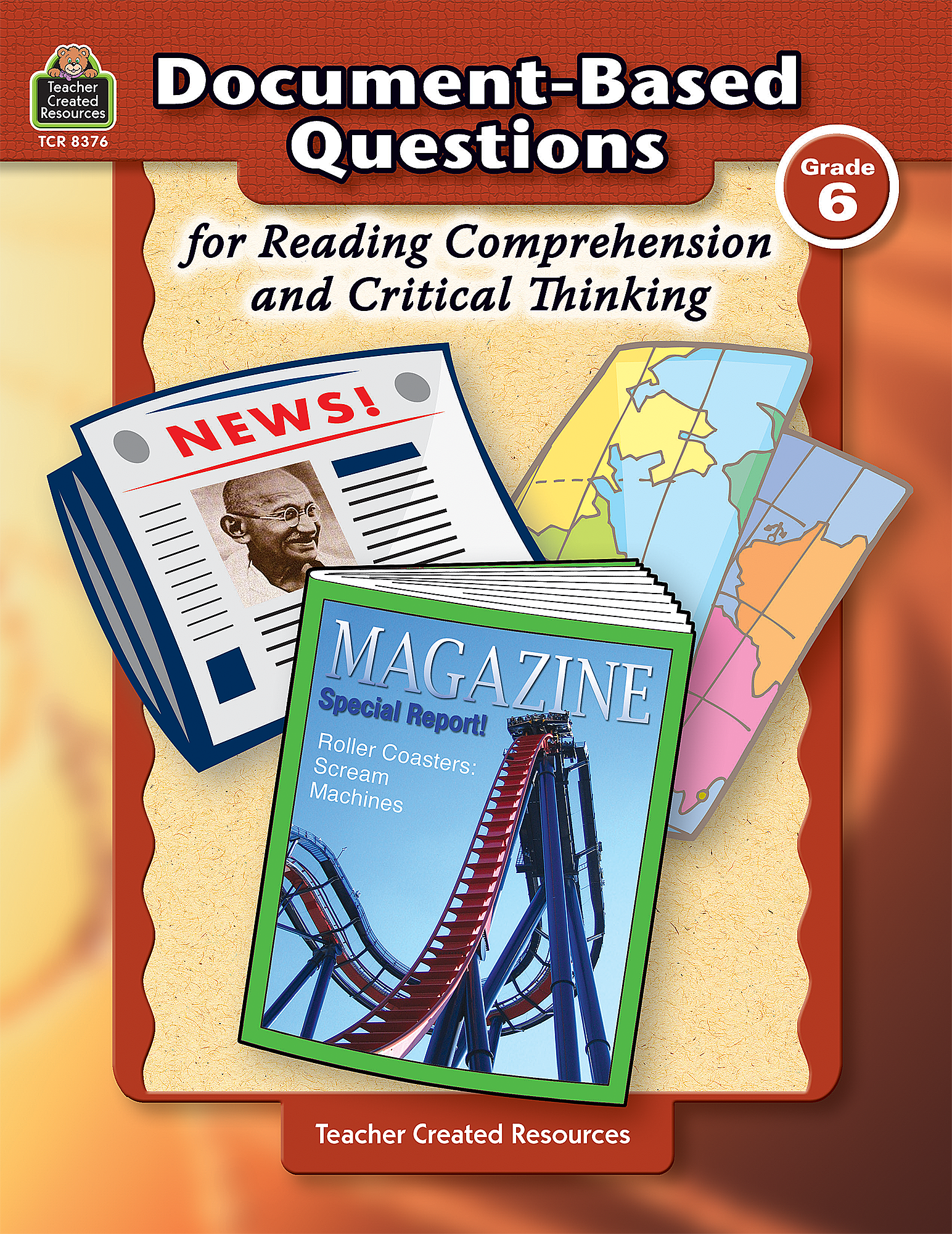 Reading passages with critical thinking questions