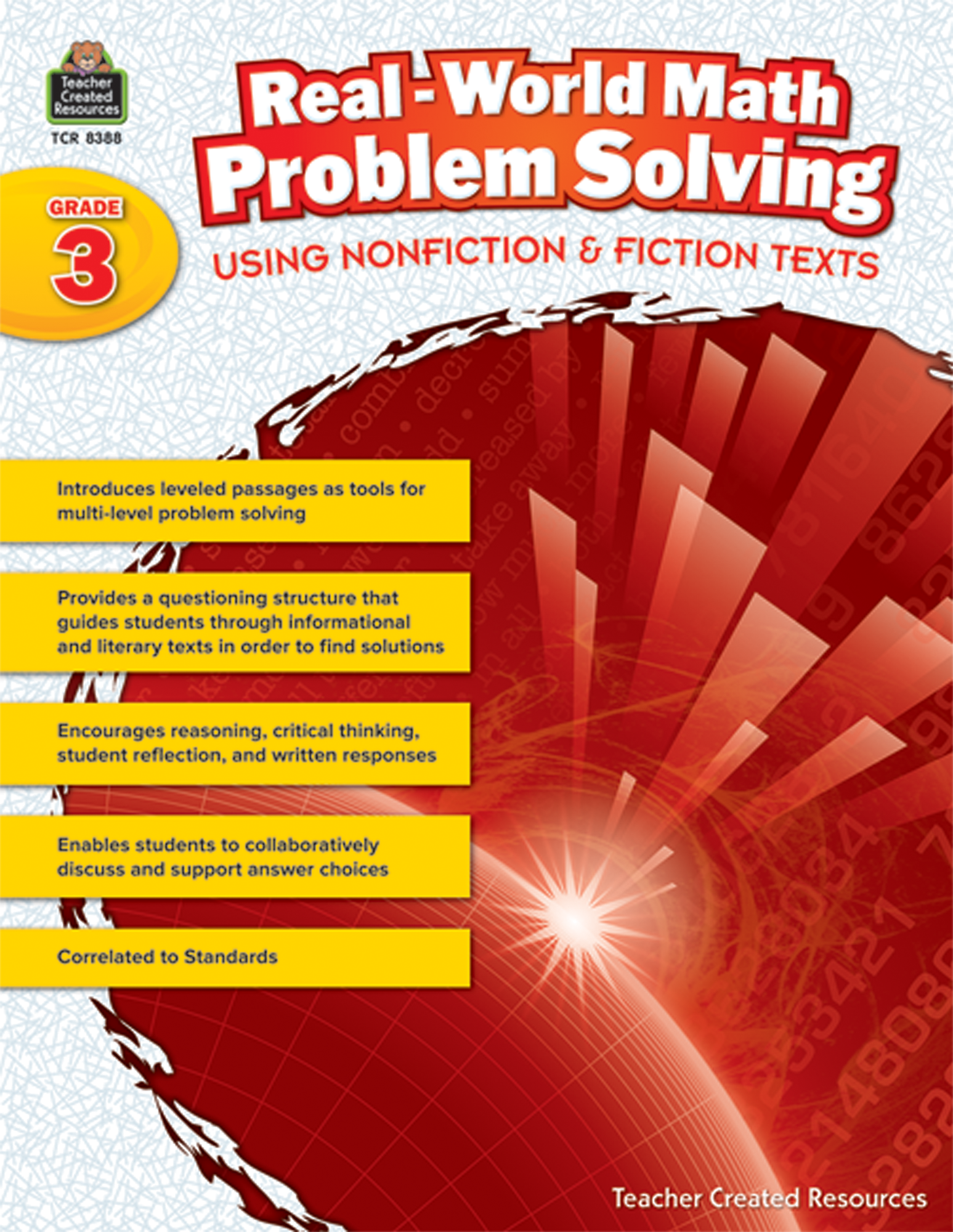 Real-World Math Problem Solving Grade 3 - TCR8388 | Teacher Created