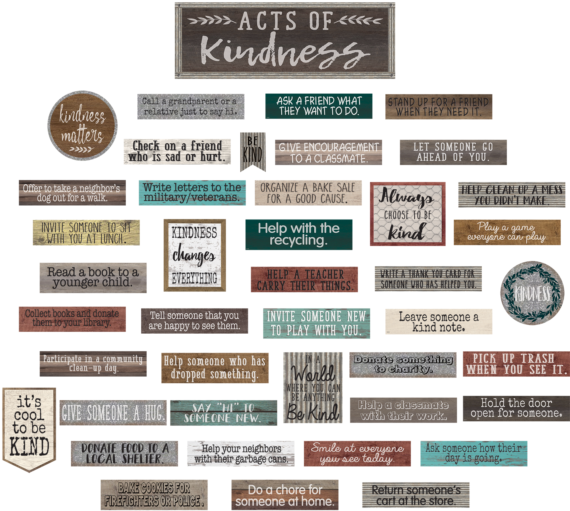 Home Sweet Classroom Acts of Kindness Bulletin Board