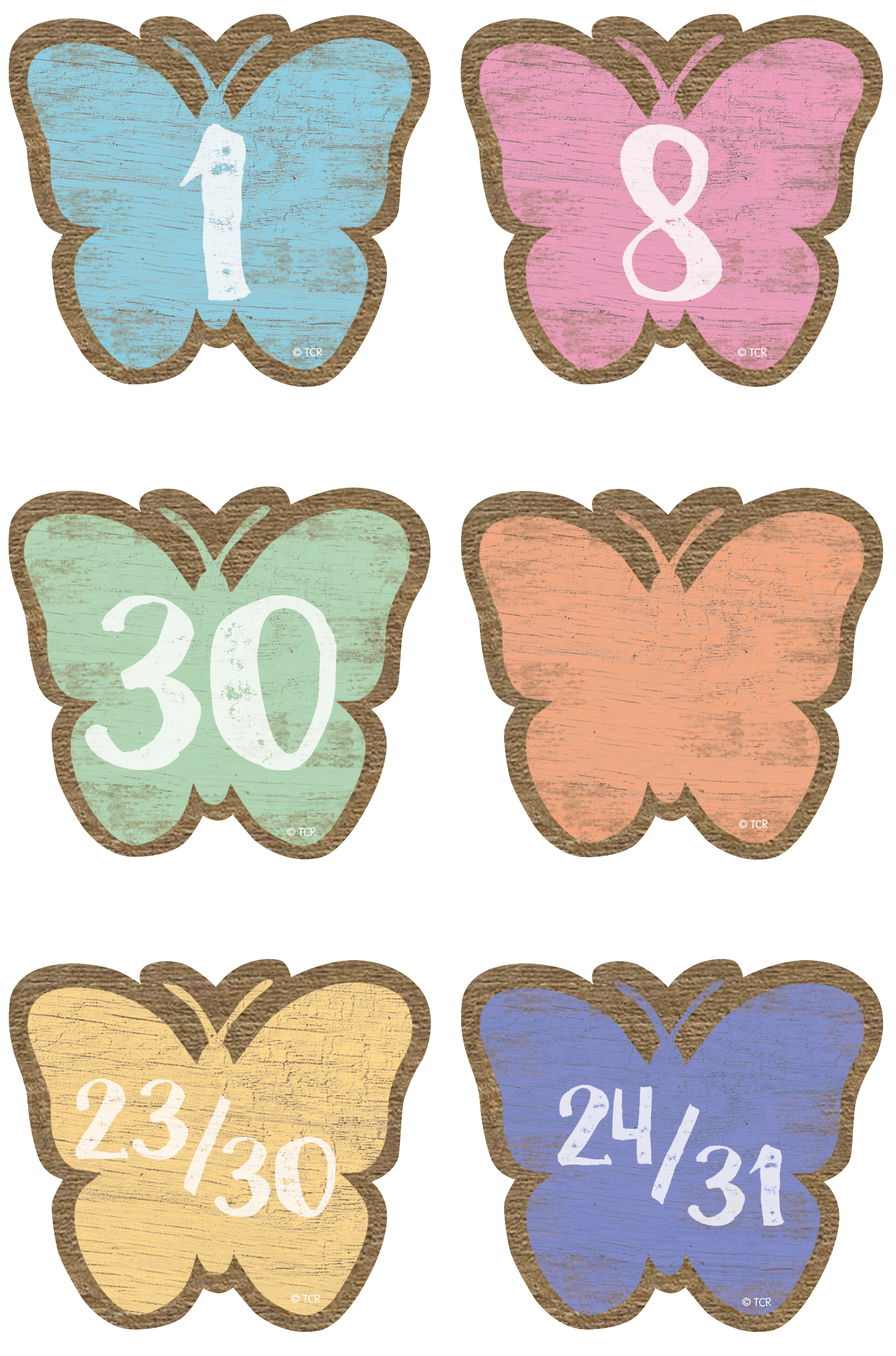 Home Sweet Classroom Butterflies Calendar Days