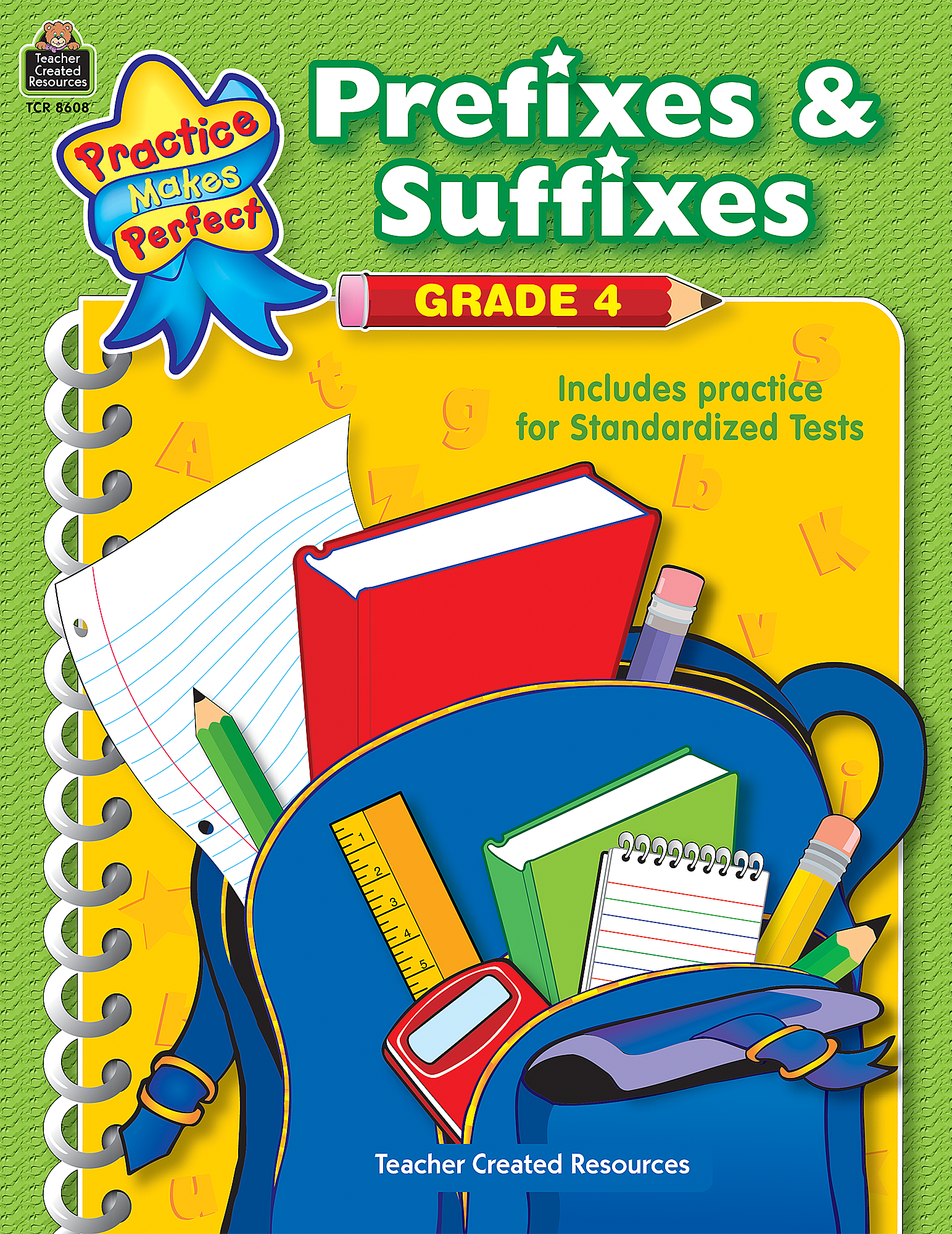 Prefixes & Suffixes Grade 4 - TCR8608 | Teacher Created Resources