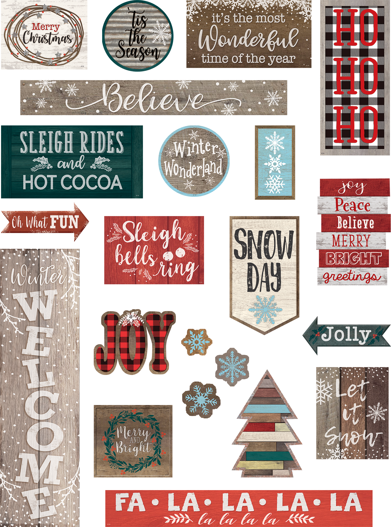 Home Sweet Classroom Winter Mini Bulletin Board