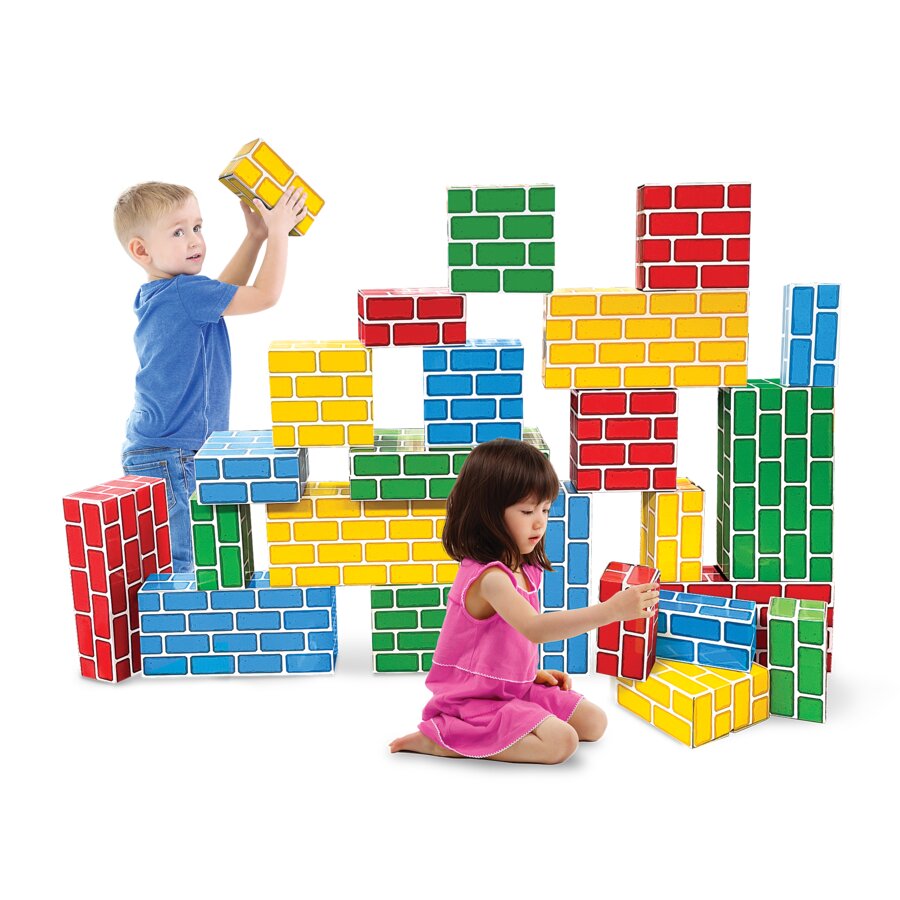 Easy-Stack Cardboard Blocks (24-Piece Set) - TCR11531 | Teacher Created ...