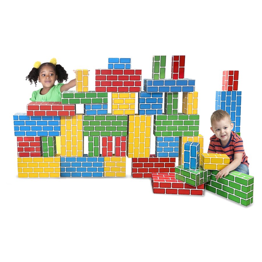 Easy-Stack Cardboard Blocks (40-Piece Set) - TCR11532 | Teacher Created ...