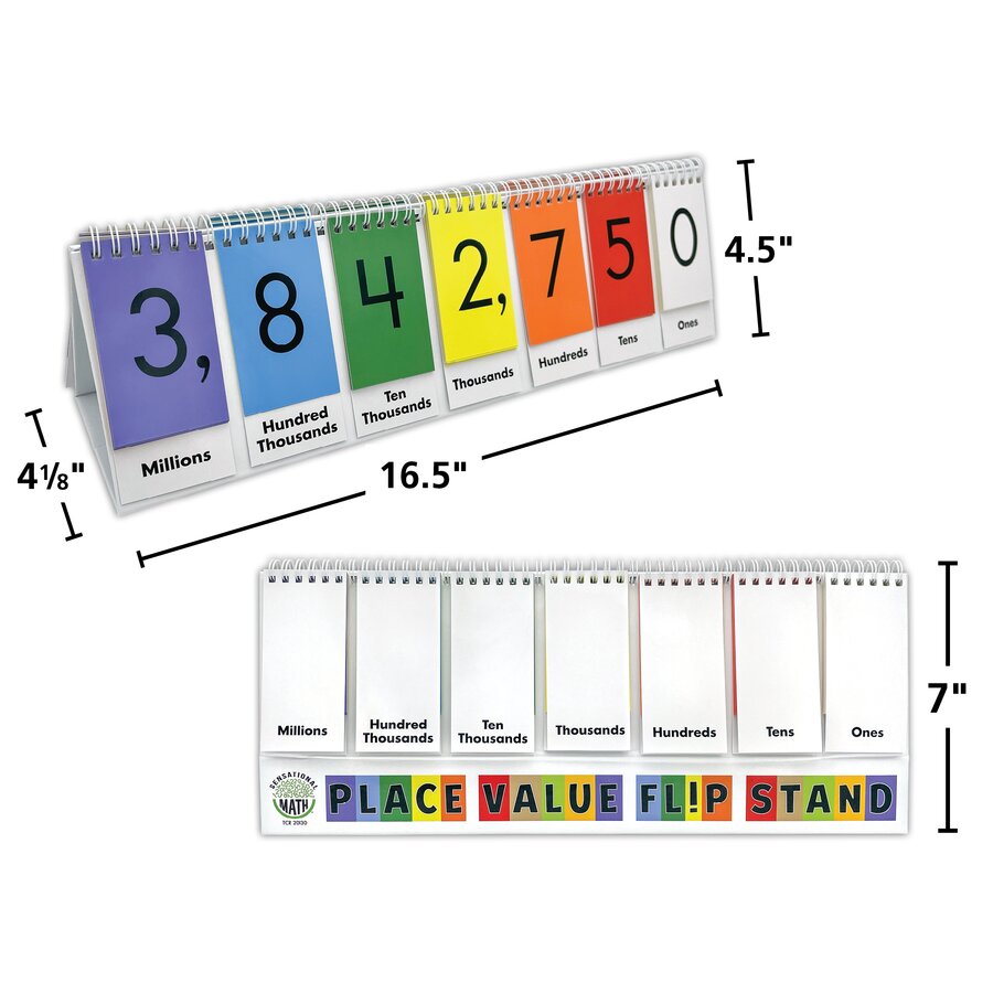 Sensational Math Place Value Flip Stand - TCR20130 | Teacher Created ...