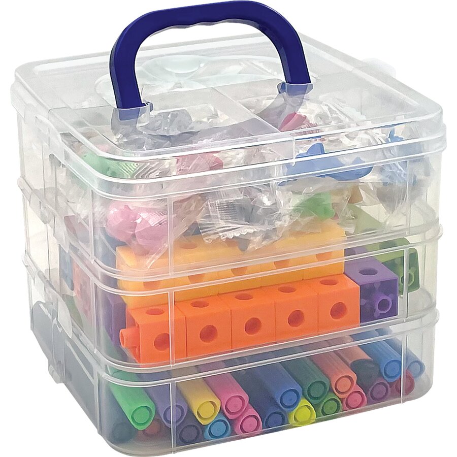 Clear Stackable Storage Containers - TCR20449 | Teacher Created Resources