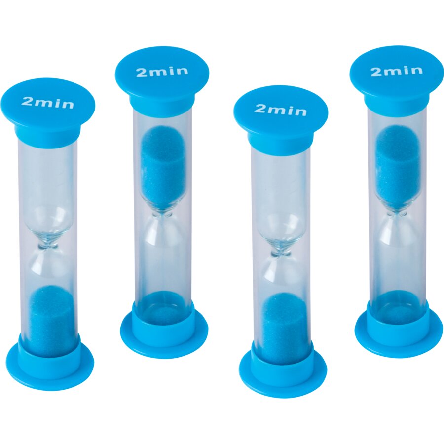 2 Minute Sand Timers-Small - TCR20647 | Teacher Created Resources