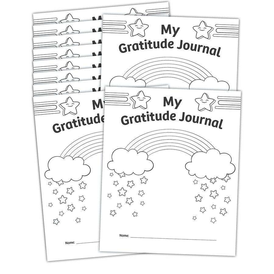 My Own Books: My Gratitude Journal -10 Pack - TCR2088695 | Teacher