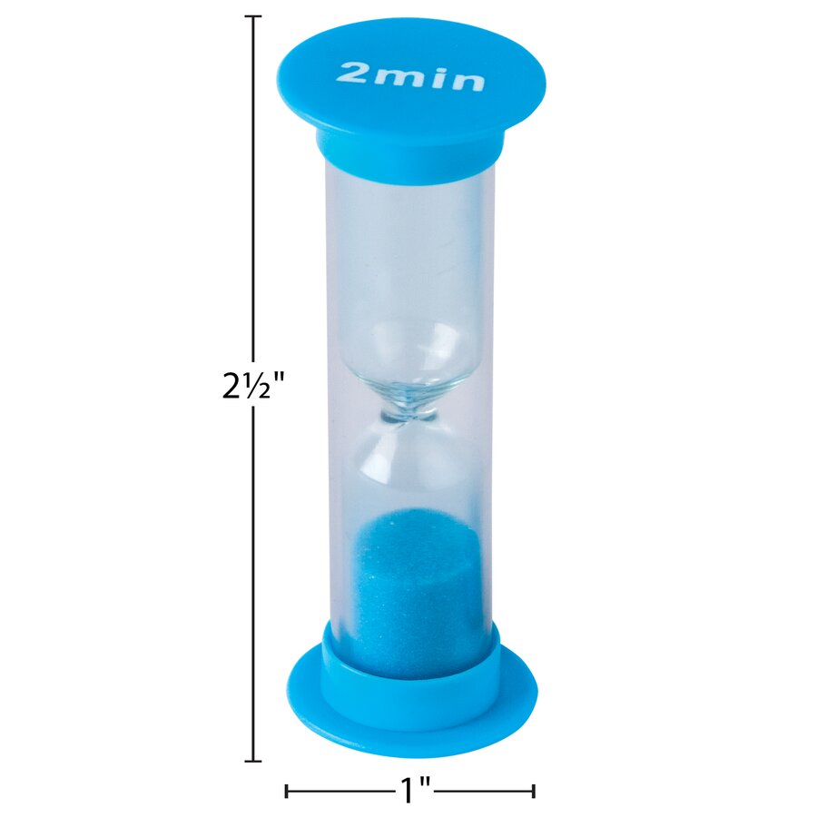 2 Minute Sand Timers - Mini - TCR20945 | Teacher Created Resources
