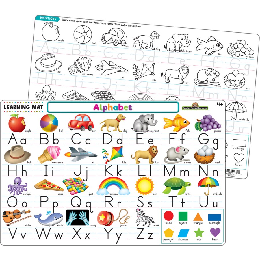 Alphabet Learning Mat - TCR21012 | Teacher Created Resources