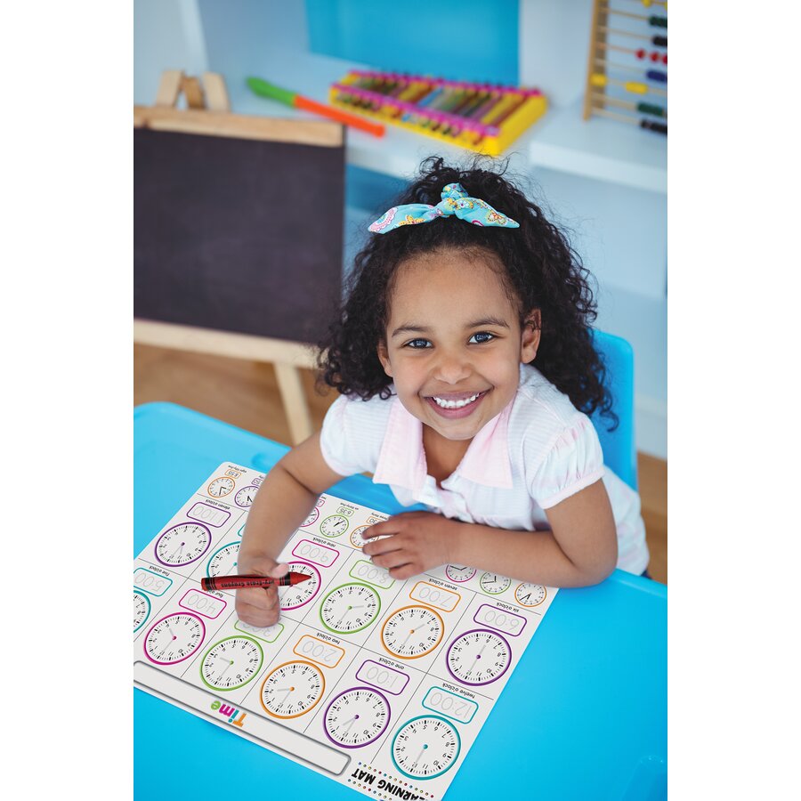 Time Learning Mat - TCR21023 | Teacher Created Resources