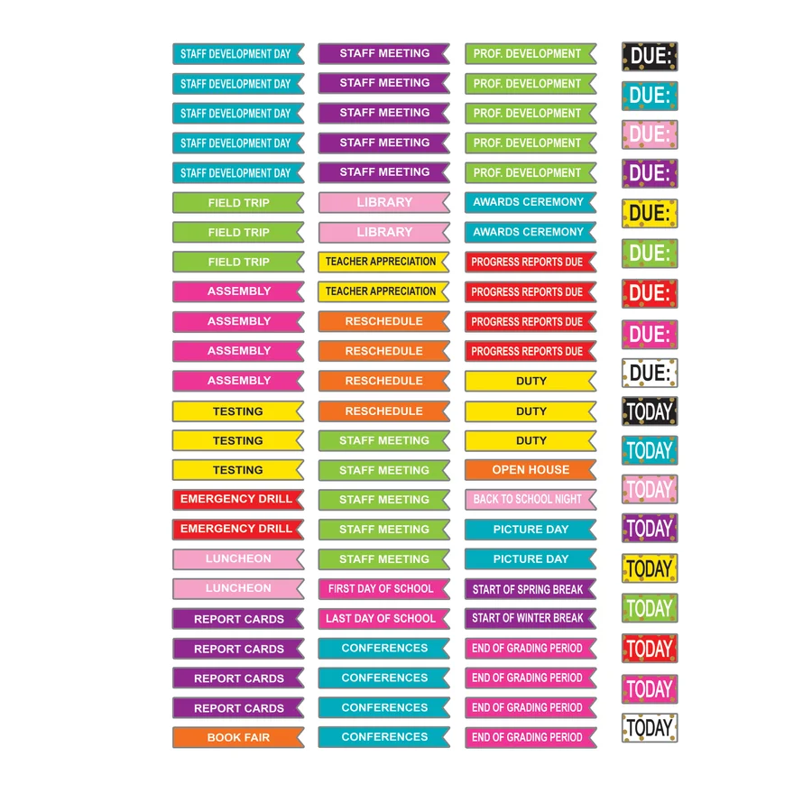Confetti Lesson Planner with stickers product image 5