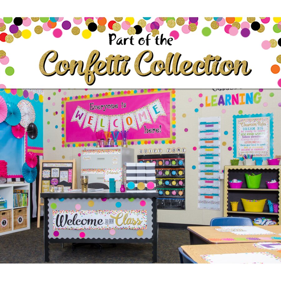 TCR9303 Cool For School Happy You Are Here Bulletin Board - Sweet Pipes