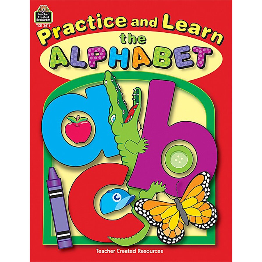 Practice and Learn the Alphabet - TCR3616 | Teacher Created Resources