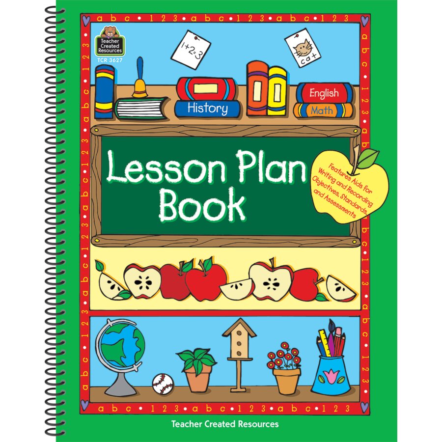 Lesson Plan Book - TCR3627 | Teacher Created Resources