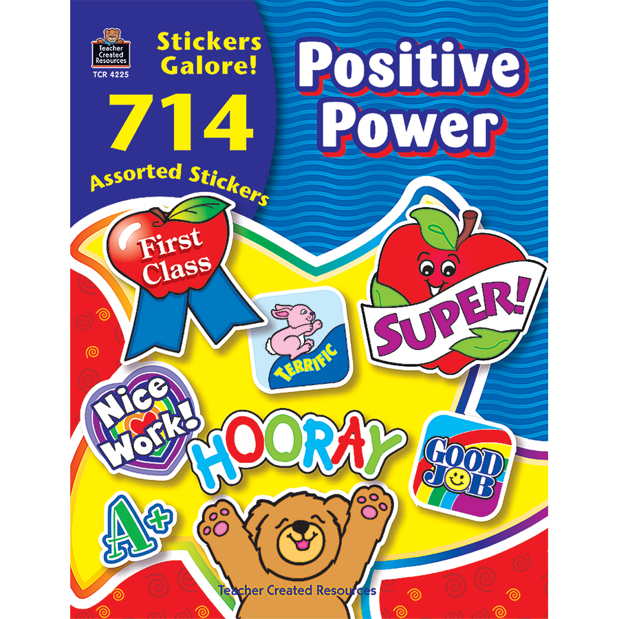 Positive Power Sticker Book - TCR4225 | Teacher Created Resources