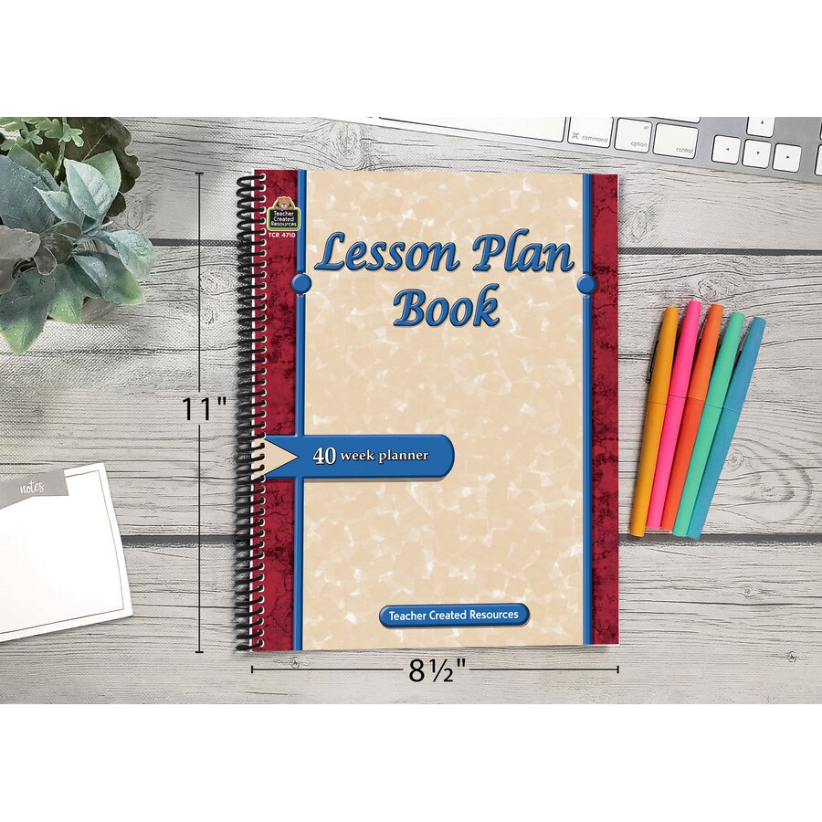 Lesson Plan Book - TCR4710 | Teacher Created Resources