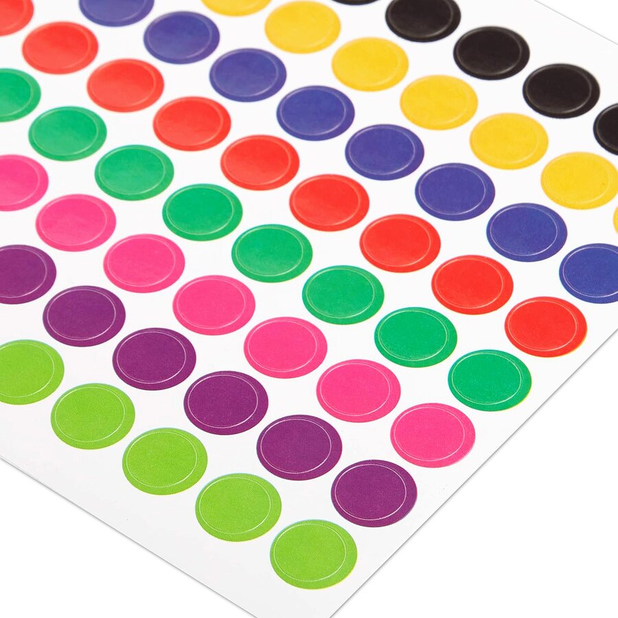 Colorful Circles Mini Stickers - TCR4820 | Teacher Created Resources
