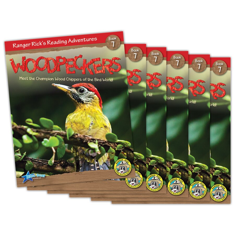 Reader Riddles Ranger Rick Ranger Rick's Reading Adventures: Woodpeckers 6-Pack - TCR51936 ...