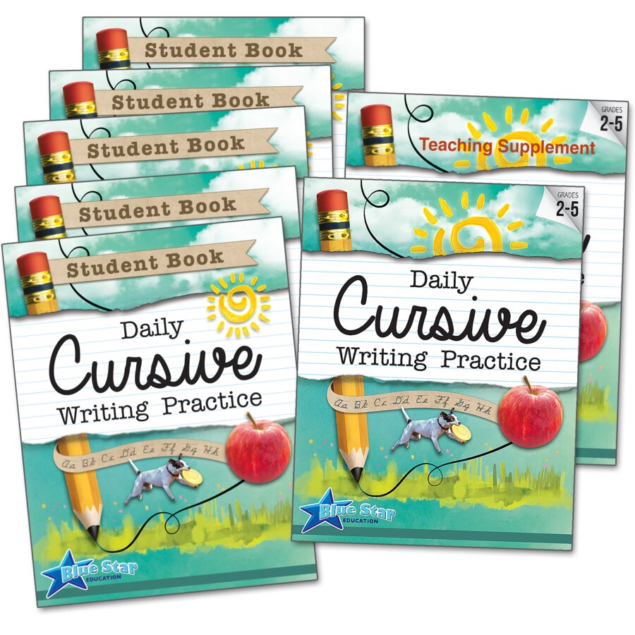 Daily Cursive Writing Practice Grades 2-5 Bundle - TCR53074 | Teacher ...