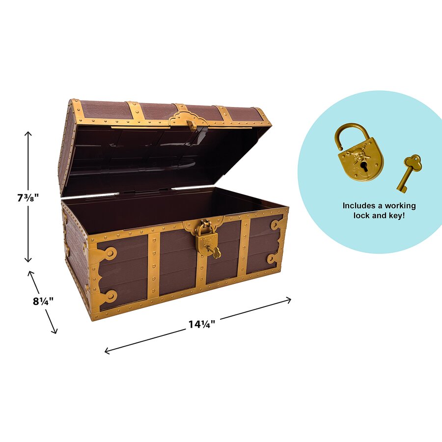 Treasure Chest with Lock and Key - TCR6054 | Teacher Created Resources