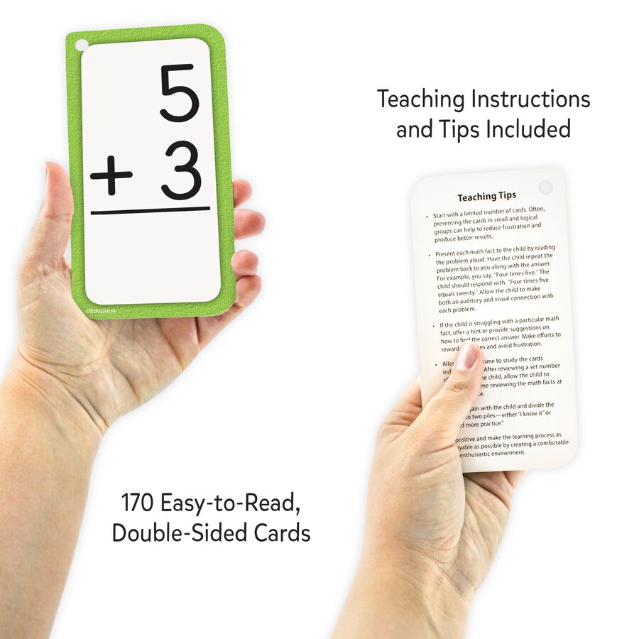 Addition Flash Cards - All Facts 012 - TCR62027 | Teacher Created Resources Addition Flash Cards - All Facts 012 - TCR62027 | Teacher Created Resources