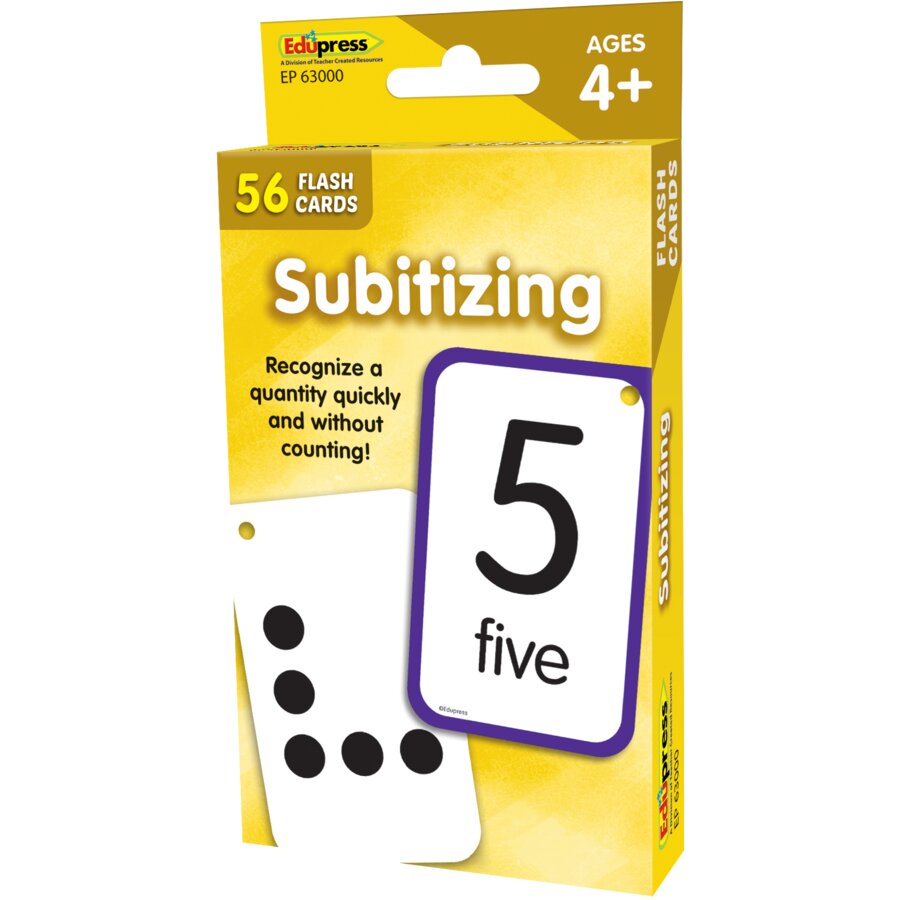 Subitizing Flash Cards TCR63000 Teacher Created Resources subitizing-flash-cards-tcr63000-teacher-created-resources