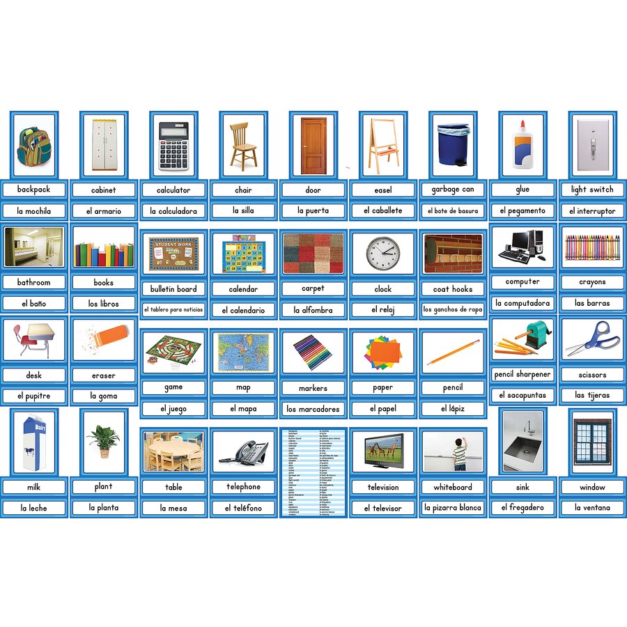 spanish-english-classroom-labels-accents-tcr63189-teacher-created-resources for Free Printable Classroom Labels In Spanish And English Spanish/English Classroom Labels Accents - TCR63189 | Teacher Created Resources for Free Printable Classroom Labels In Spanish And English