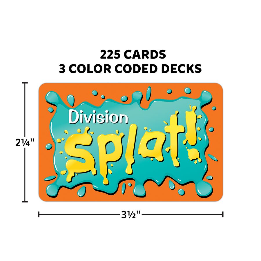 Math Splat Game: Division - TCR63761 | Teacher Created Resources