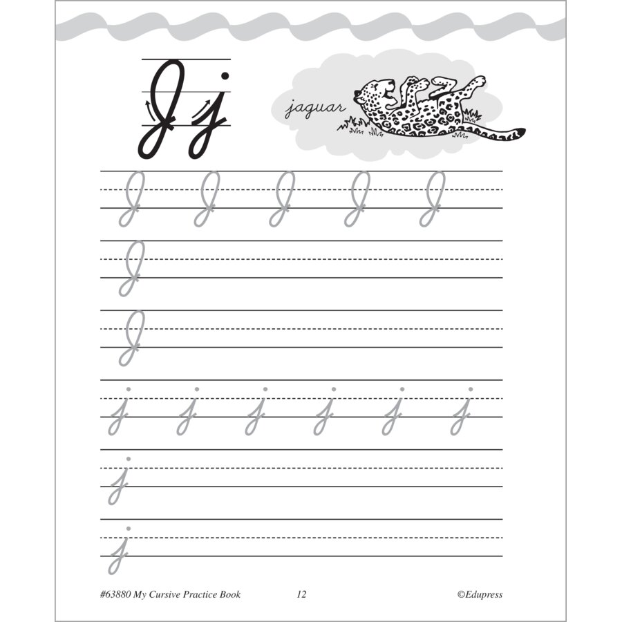 My Own Cursive Practice Book - TCR63880 | Teacher Created Resources