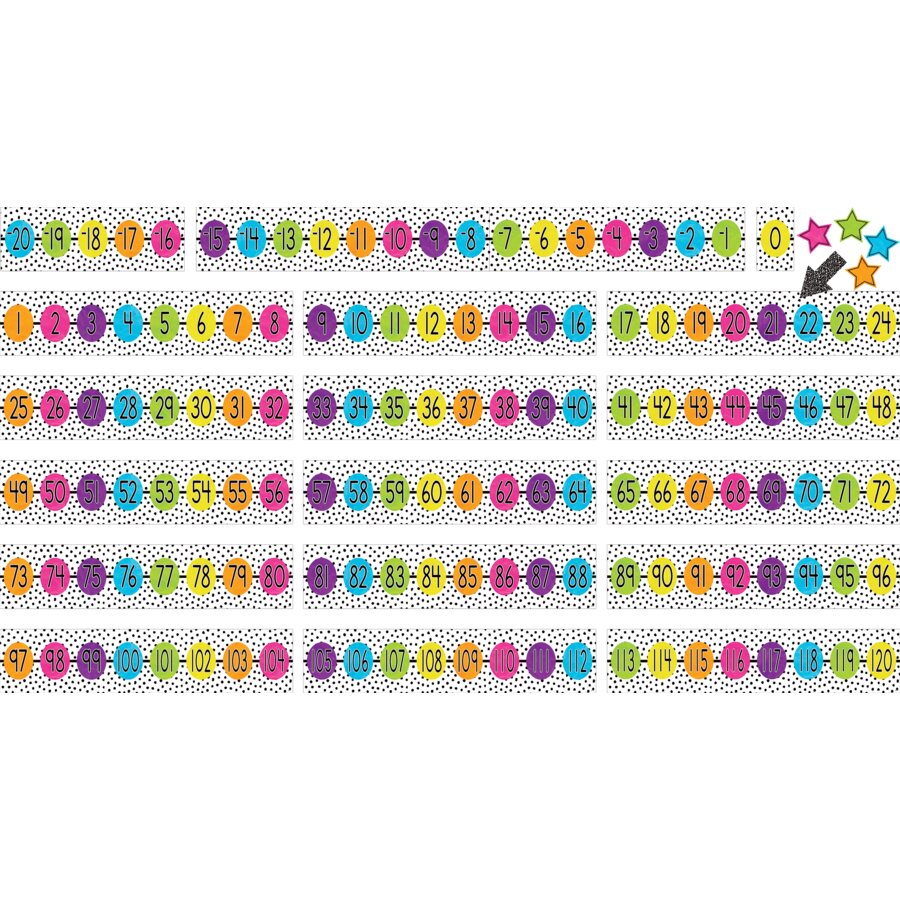 Teacher Created Resources Chalkboard Brights Stars Accents, 30 Per Pack, 3 Packs at Teacher Created Resources Chalkboard Brights Stars Accents, 30 Per Pack, 3 Packs at