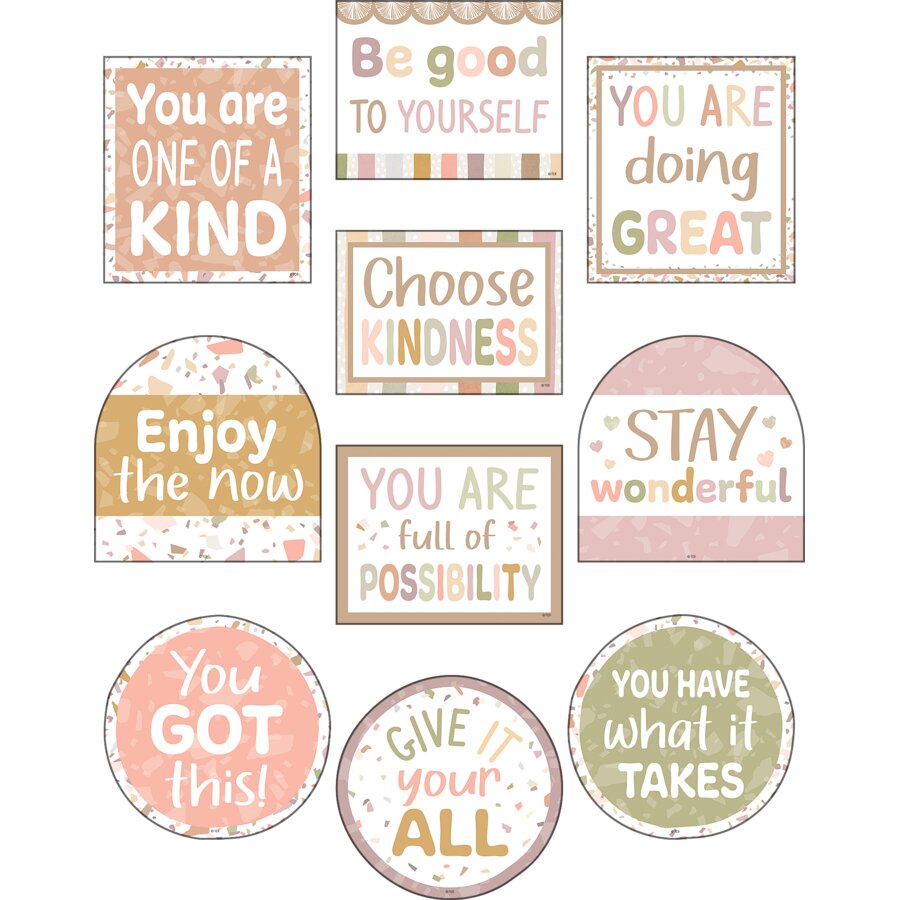 Teacher Created Resources Terrazzo Tones Happy Birthday Awards, 30 Per Pack 6 Packs Teacher Created Resources Terrazzo Tones Happy Birthday Awards, 30 Per Pack 6 Packs