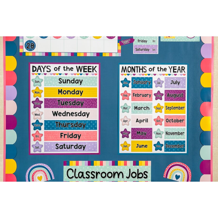 Oh Happy Day Months of the Year Chart - TCR7452 | Teacher Created Resources