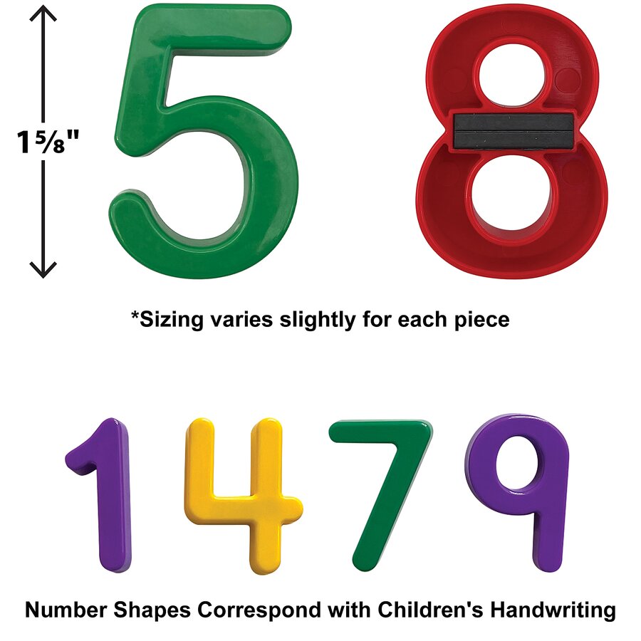 Magnetic Numbers and Symbols - TCR77581 | Teacher Created Resources