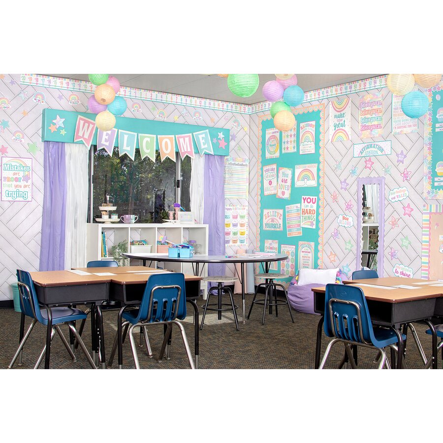 Teacher Created Resources Board & Batten Better Than Paper Bulletin Board Roll – 4ft X 12ft, Write-On/Wipe-Off