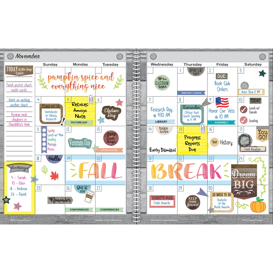 Home Sweet Classroom Lesson Planner product image 3