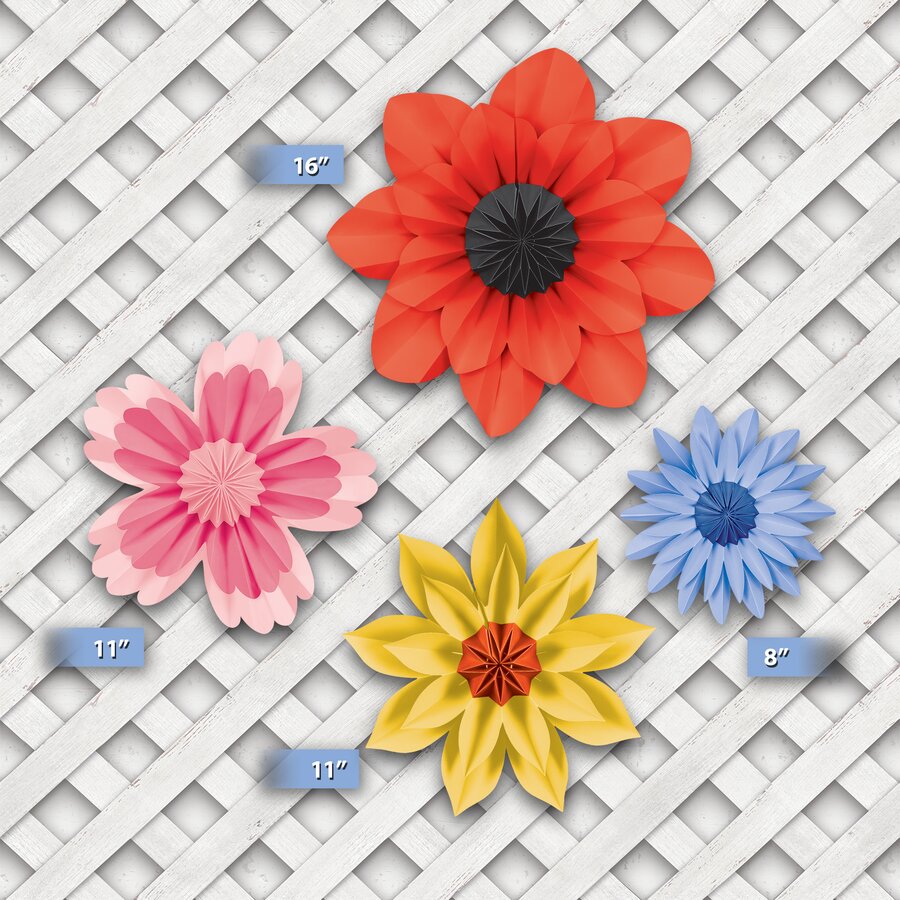Teacher Created Resources Wildflowers Alphabet & Numbers Bulletin Board Set - 37 Pieces, A-Z & 0-10 Cards