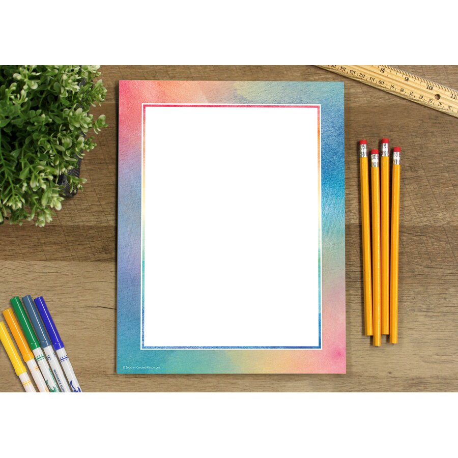 Watercolor Computer Paper - TCR8967 | Teacher Created Resources