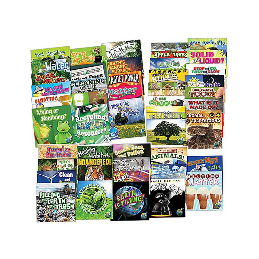 Science Library Text Books Science Library Complete Set (35 bks) - TCR90029 | Teacher Created ...