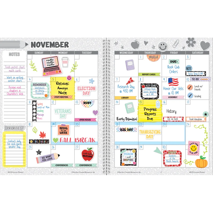 Cool for School Teacher Plan Book product image 3