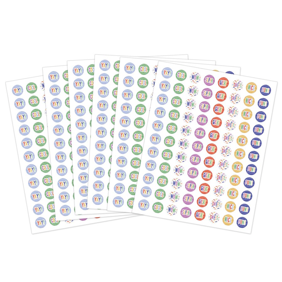 Sticker Colour Mini Color Crush Mini Stickers - TCR9379 | Teacher Created Resources