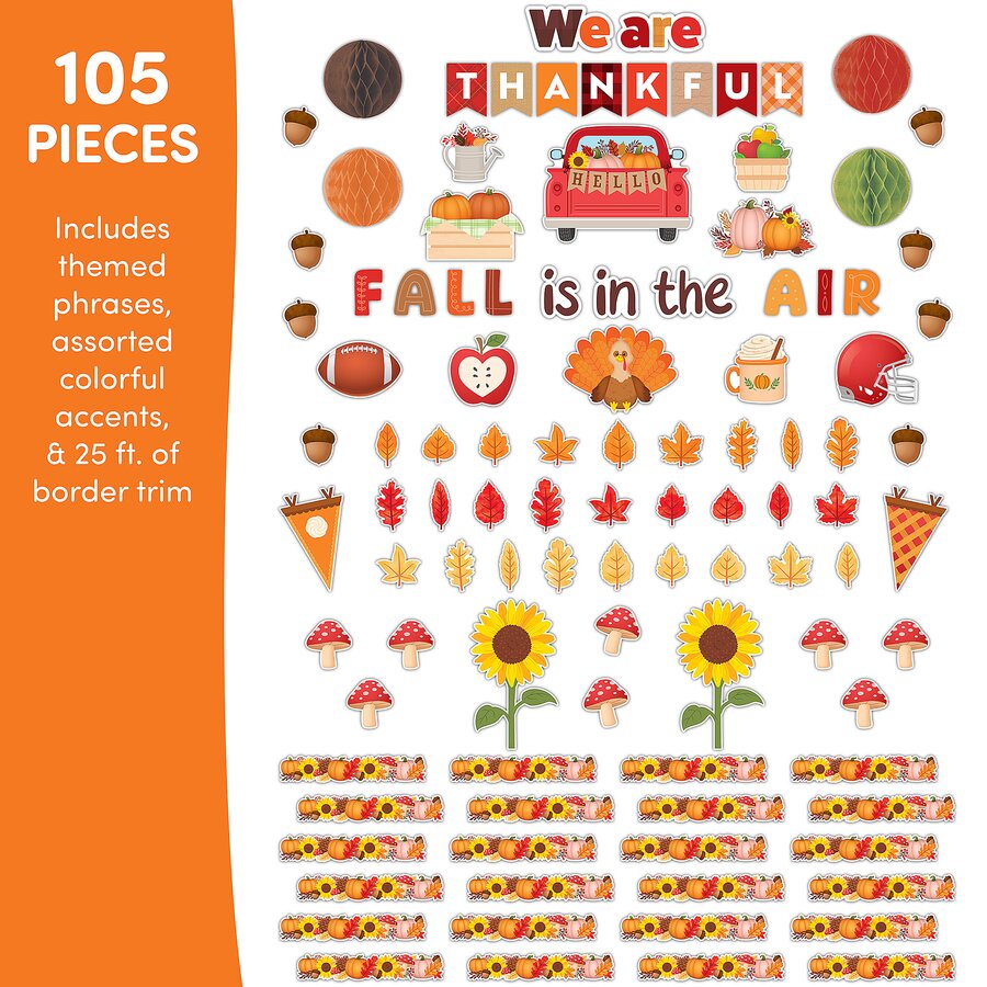 Hello Fall Craft Kit Hello Fall Create & Decorate Quick Kit - TCR9470 | Teacher Created ...