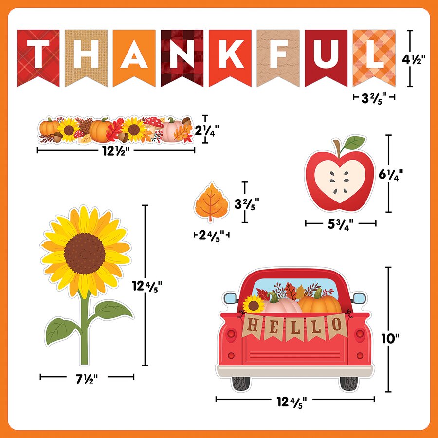 Hello Fall Craft Kit Hello Fall Create & Decorate Quick Kit - TCR9470 | Teacher Created ...