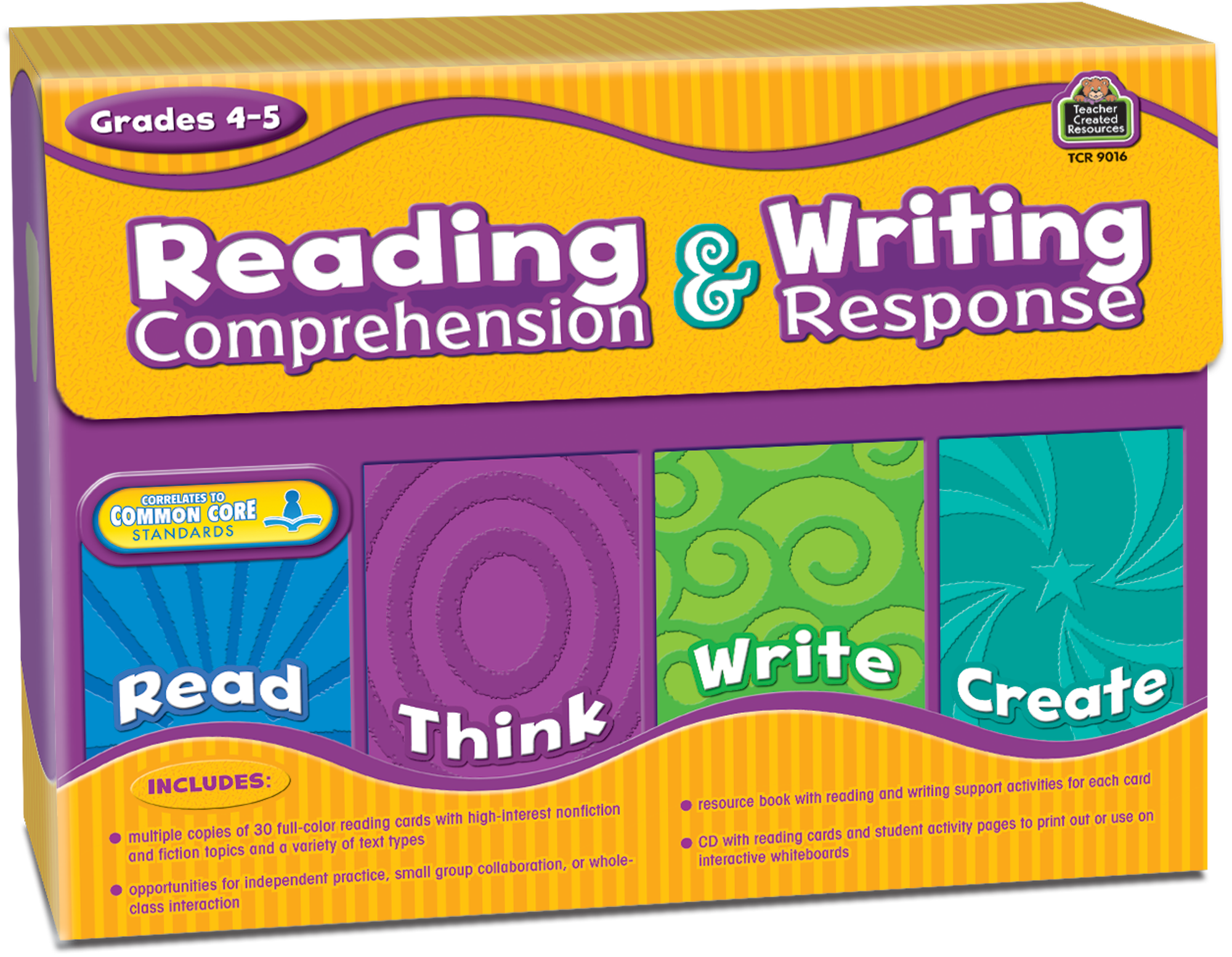 Reading Comprehension & Writing Response Grade 4-5 - TCR9016 | Teacher