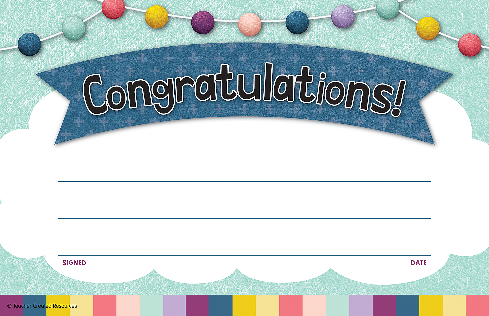 Oh Happy Day Congratulations Awards - TCR9041 | Teacher Created Resources