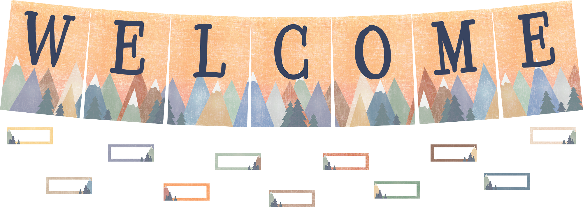 Moving Mountains Bulletin Board TCR9140 Teacher Created